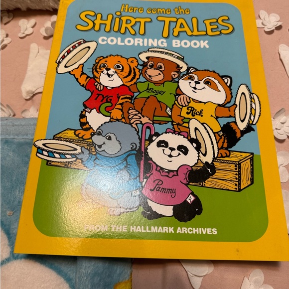 Hallmark Other - Like new 2017 hallmark shirt tales coloring book